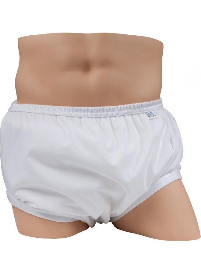 LeakMaster Adult PUL Waterproof Pants - Soft, Quiet, Breathable, Durable Adult Plastic Pants - Image 1