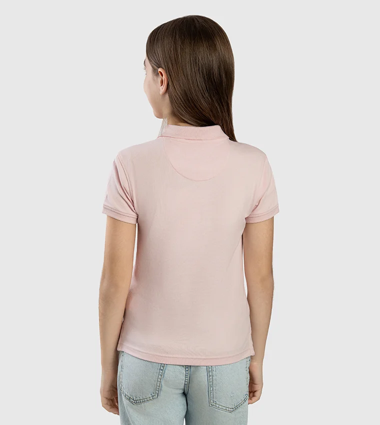Beverly Hills Polo Club  Bhpc Kids Baby Pink Polo for Women | Best Price UAE