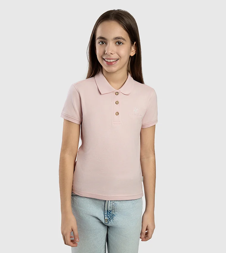 Bhpc Kids Baby Pink Polo