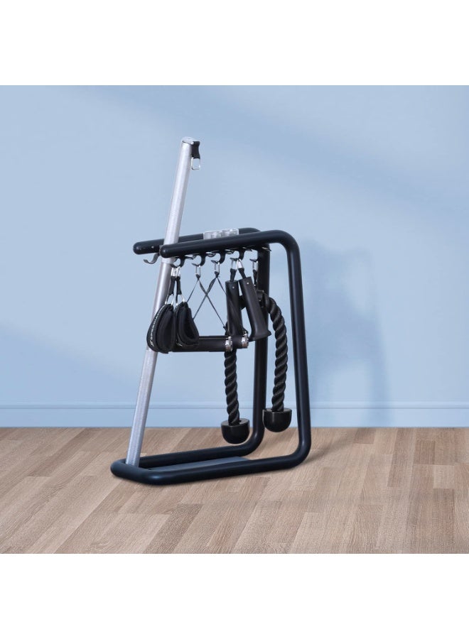 Speediance Gym Accessories Organizer, Home Gym Accessories Hanger, 10 Metal Hooks Heavy-Duty Gym Accessory Storage for Home Exercise and Fitness Gear - Image 4