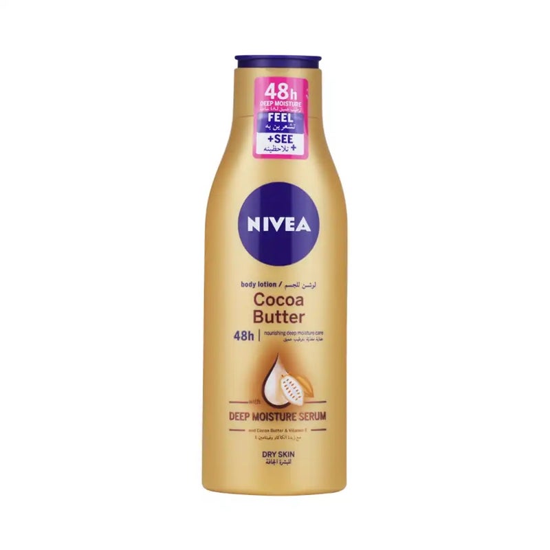 Nivea Body Lotion with Cocoa Butter Deep Moisture Serum for Dry Skin- 250ml