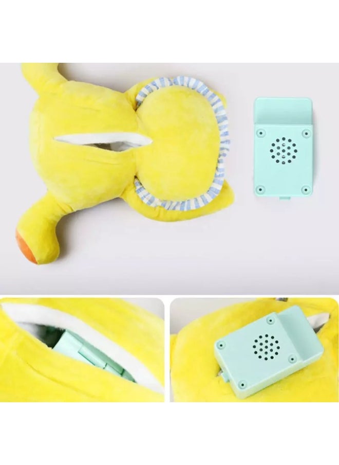 Generic Stuffed Baby Doll with Music and Hand Movement, Yellow  - Image 4