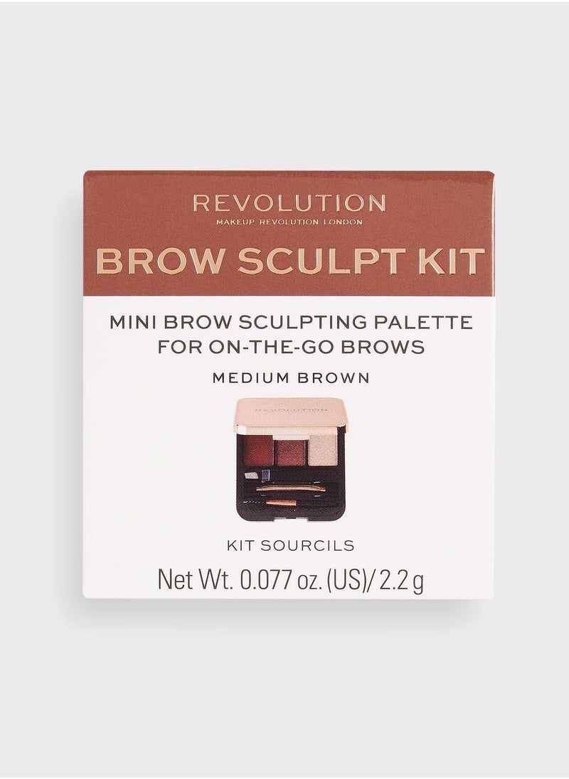 REVOLUTION Revolution Brow Sculpt Kit Medium  - Image 5