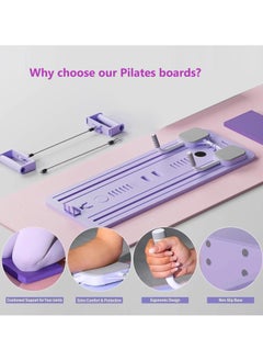 GUDOO Pilates Reformer Machine with Timer, Foldable Pilates Machine for Home Use and Gym Workout, 5 in 1 Pilates Board, Suitable for Advanced and Beginners Users  - Image 5