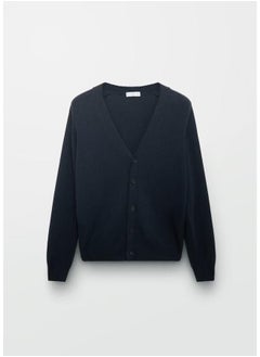 Mango Man Buttons Knitted Cotton Cardigan  - Image 5