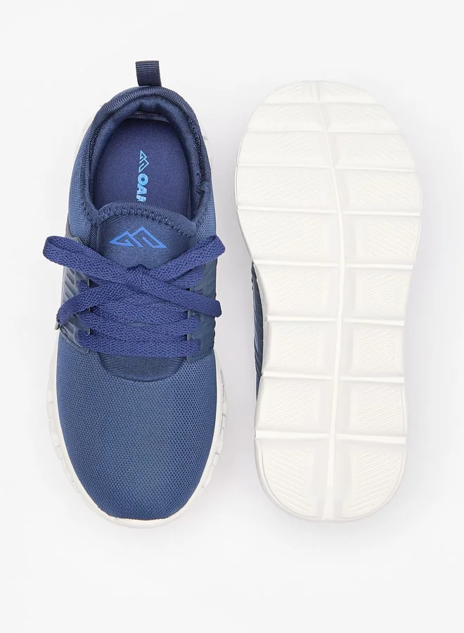 Oaklan by Shoexpress Boy's Logo Detail Sports Shoes with Lace-Up Closure