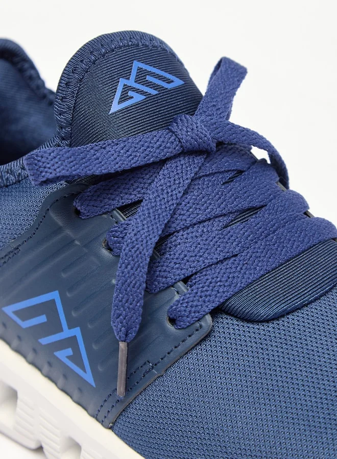 Oaklan by Shoexpress Boy's Logo Detail Sports Shoes with Lace-Up Closure