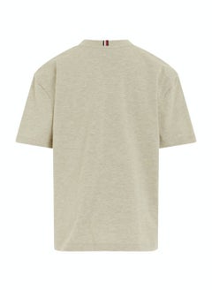 TOMMY HILFIGER Boys' Hilfiger Monotype 1985 Collection T-Shirt -  Pure organic cotton, Green  - Image 4