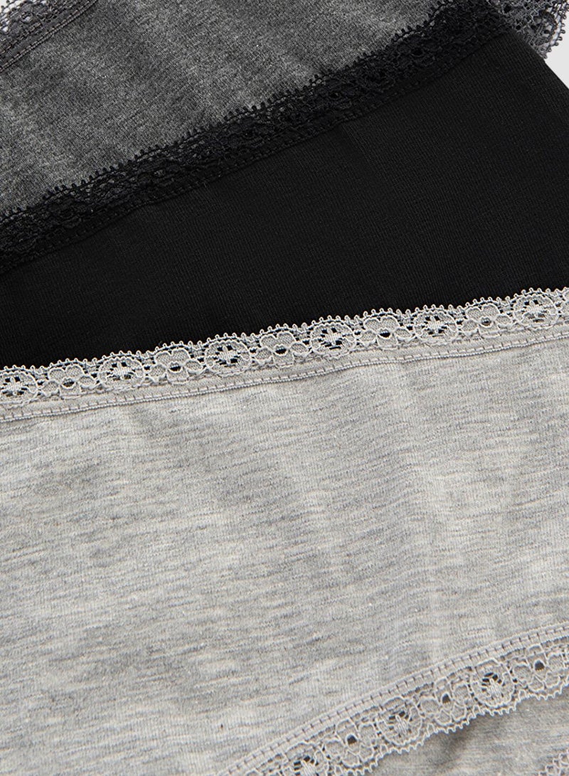 بنتي قطن ملون هيبستر - عبوة من - Image 5