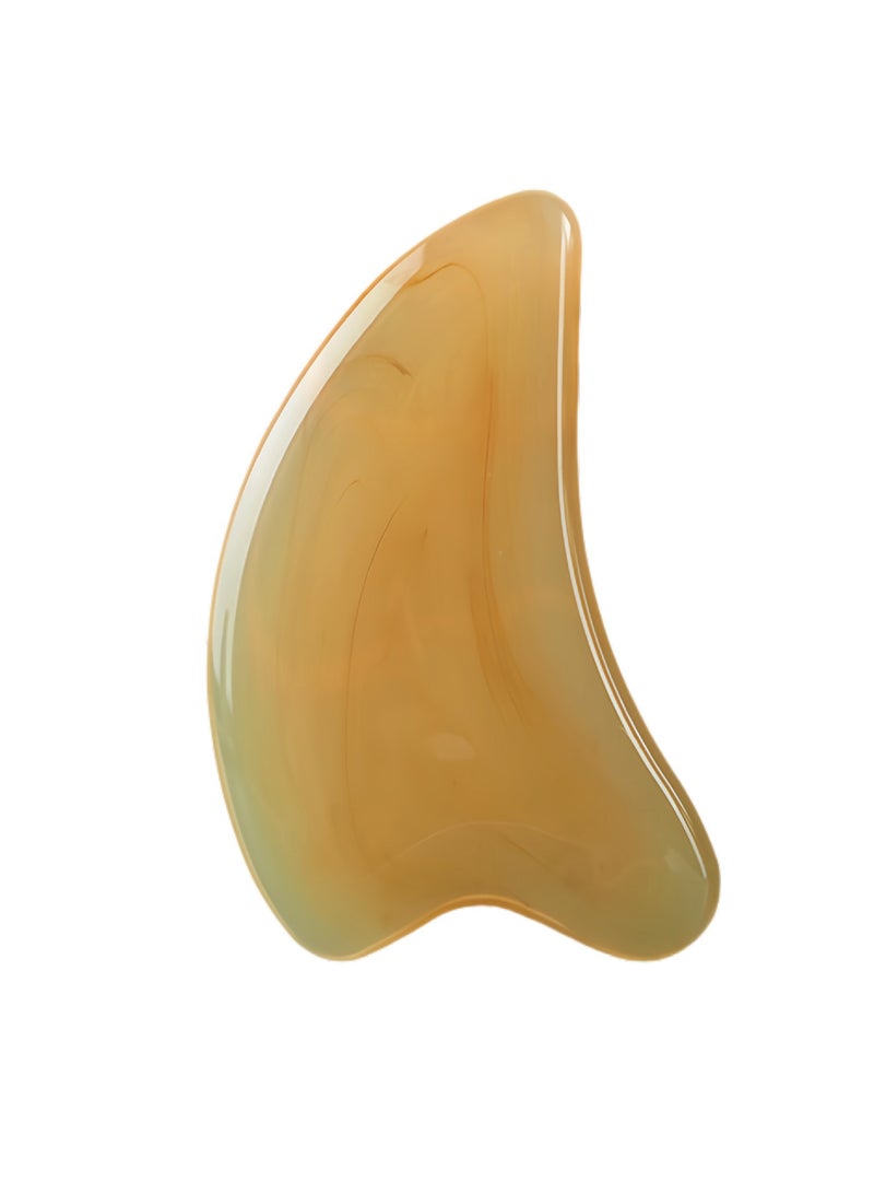 إسكدنيا 2 قطعة أدوات تدليك غواشا، مجموعة غواشا، أدوات غواشا للوجه والجسم، عصا غواشا، عصا، أداة نحت الوجه لتدليك الوجه، مدلك الوجه، أدوات تدليك الوجه، هدايا مدلك غواشا للنساء - Image 3