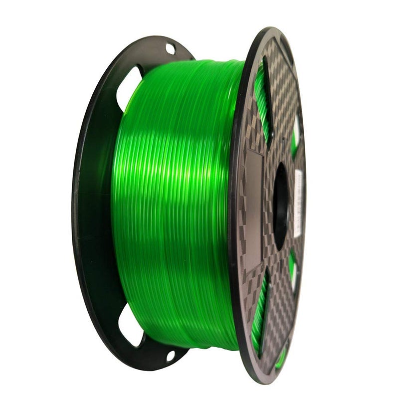 CC3D Translucent Green PETG Filament 1.75 mm 1KG 3D Printer Filament 2.2LBS Spool 3D Printing Materials Fit Most FDM Printer Easy to Print CC3D Grass Green Color - Image 3