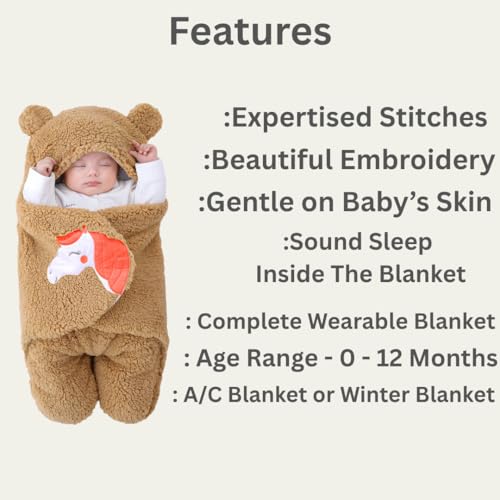 BRANDONN Baby Romper Jumpsuit Hooded Combo Pack of Clothes Set for Baby Boys & Girls Pack of 2, 3-9 Months - Image 3