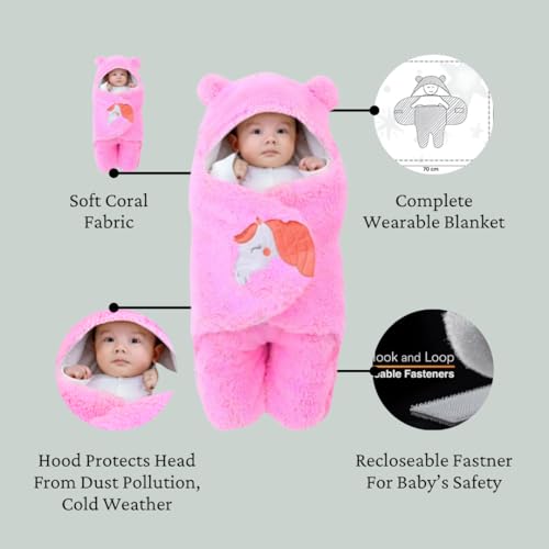 BRANDONN Baby Romper Jumpsuit Hooded Combo Pack of Clothes Set for Baby Boys & Girls Pack of 2, 3-9 Months - Image 2