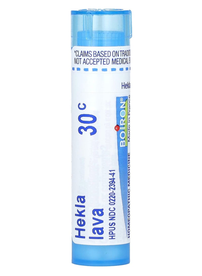 بويرون لافا، 30 درجة مئوية، لتخفيف آلام الأسنان، حوالي 80 حبيبة