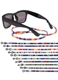 Generic Eyeglass Chain, 10X Colorful Ethnic Style Eyeglass Cord Reading Glasses Holder Neck Cord Colorful Sunglasses Strap Eyeglass Lanyard for Women Men  - Image 1
