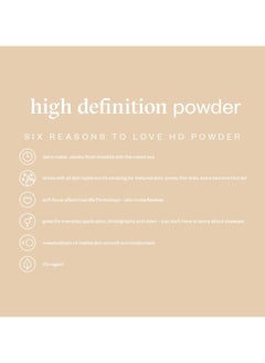 Paese HD powder with Meadowfoam Oil Guarantees Velvety Smooth Matte Finish, 01 Light Beige  - Image 4