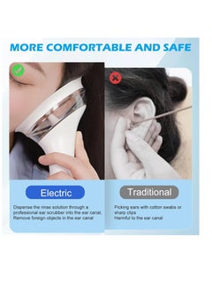 Generic Ear Wax Removal Kit Electric Ear Cleaner Safe and Effective Ear Cleaning Kit with 4 Pressure Settings 2 Sink 3 Tips, Ear Wax Removal Tool for Adults Kids  Water Resistant USB Rechargeable  - Image 3