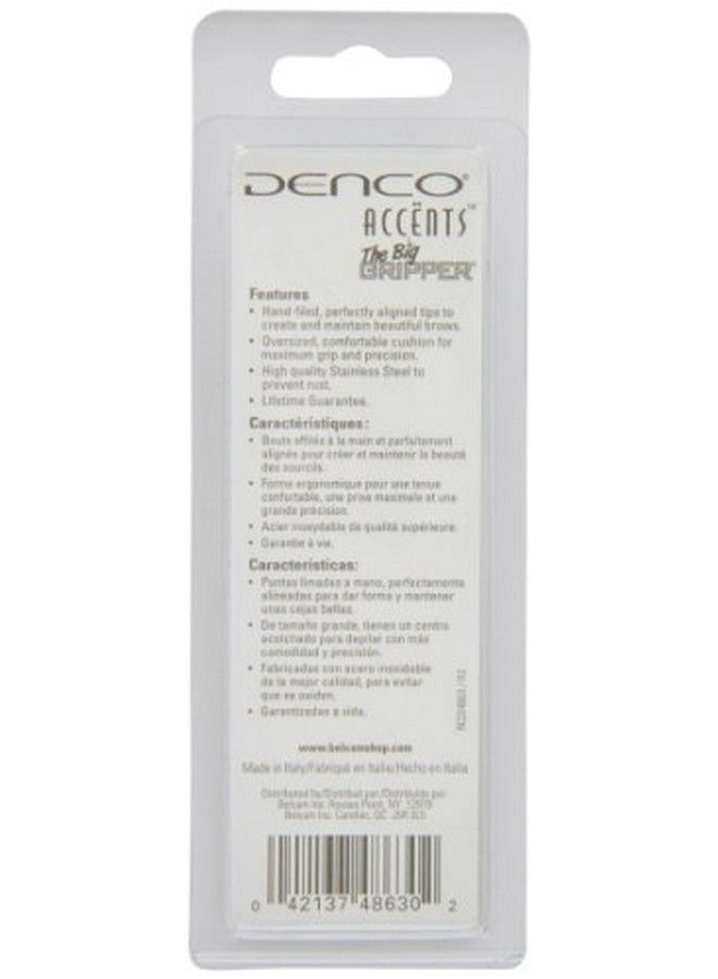 Denco Accents The Big Gripper Slant Tip Tweezers Assorted Colors - Image 3
