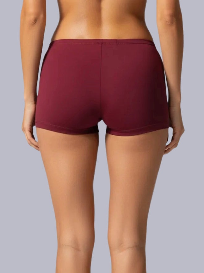 Eden Pack of 3 - Cotton Mid Rise Boyshorts - Image 4