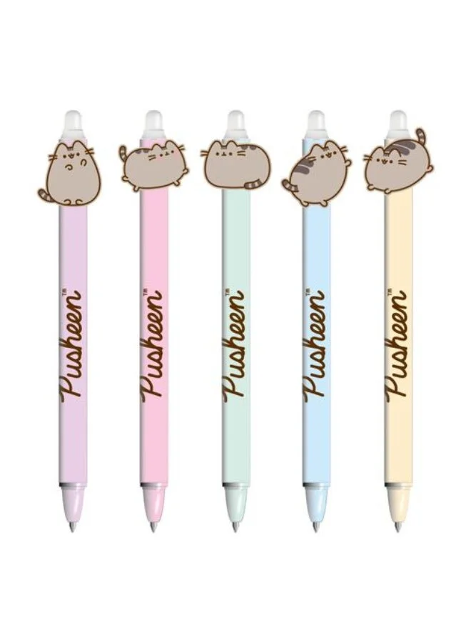 Pastel Cat Pen Set Fun