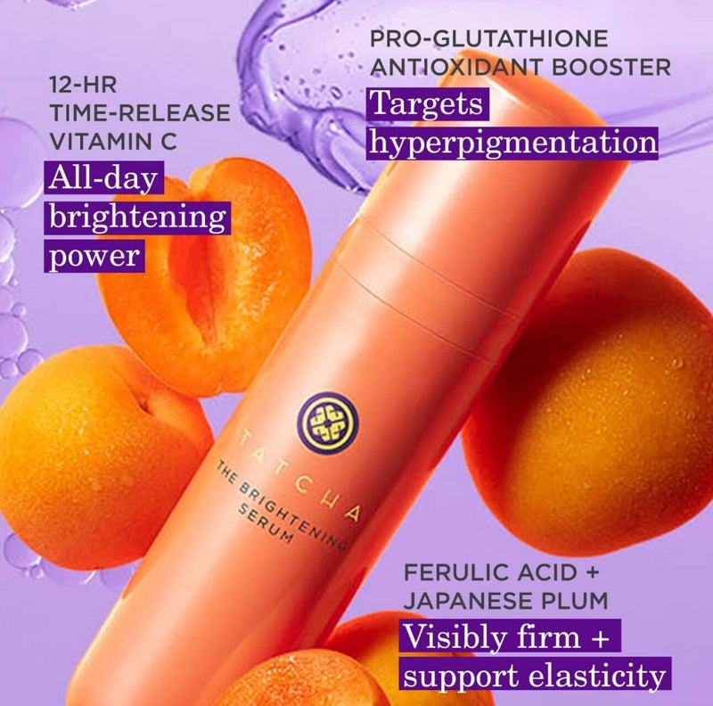 TATCHA The Brightening Serum | Vitamin C Treatment for Brighter, Firmer Skin â€“ Targets Hyperpigmentation & Fades Post-Acne Marks, 30 ml / 1.0 fl. oz. - Image 4