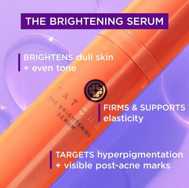 TATCHA The Brightening Serum | Vitamin C Treatment for Brighter, Firmer Skin â€“ Targets Hyperpigmentation & Fades Post-Acne Marks, 30 ml / 1.0 fl. oz. - Image 2