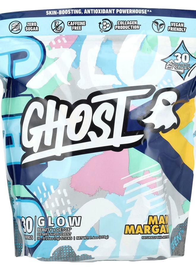 ماغاريتا مانجو المتلألئة 30 عصا 0.25 أونصة (7 جرام) لكل منها