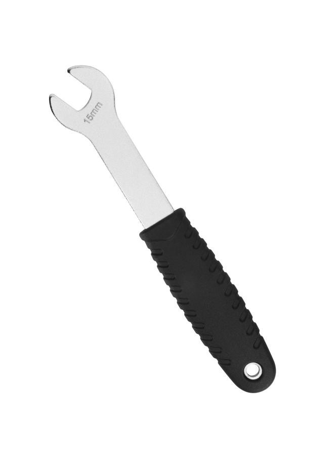 Oumers Bicycle Pedal Wrench, Long Handle Bike Pedal Spanner 15 mm Bike Pedal Remover Wrench Cycling Pedal Wrench for Mountain Bike MTB BMX Maintenance - Image 1