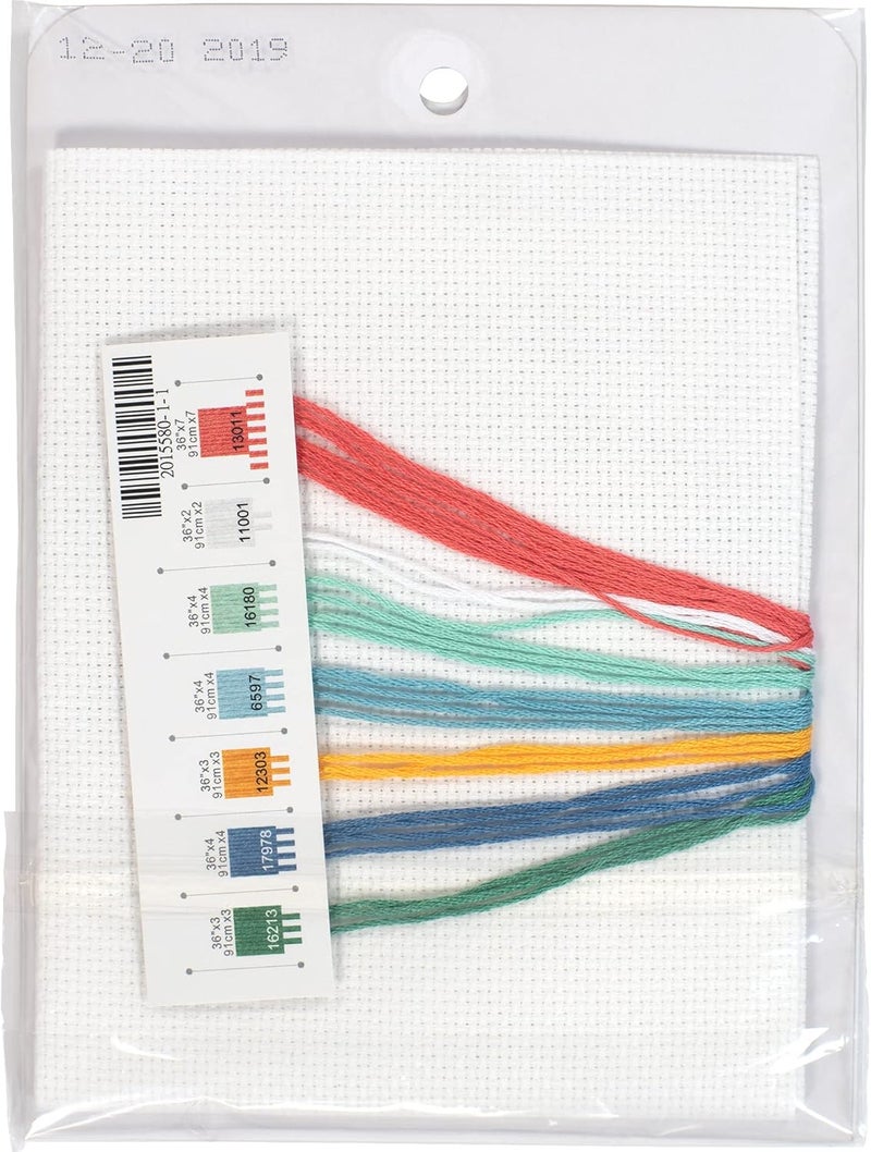 Dimensions Kindness Matters Counted Cross Stitch Kit, 14 Ct. White Aida Cloth - Image 2
