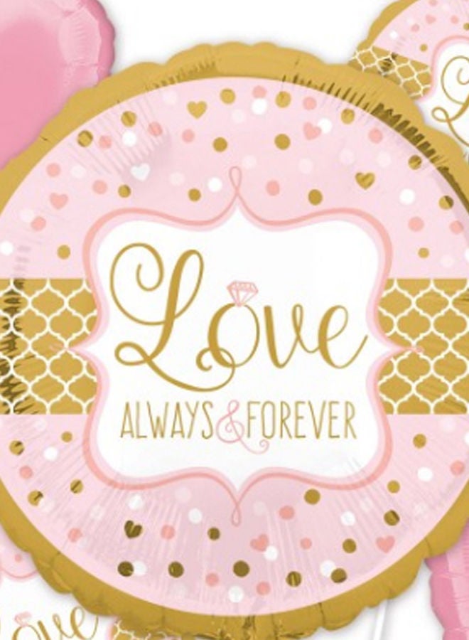 NIBEMINENT 5-Piece Printed Foil Balloon Set - Image 2