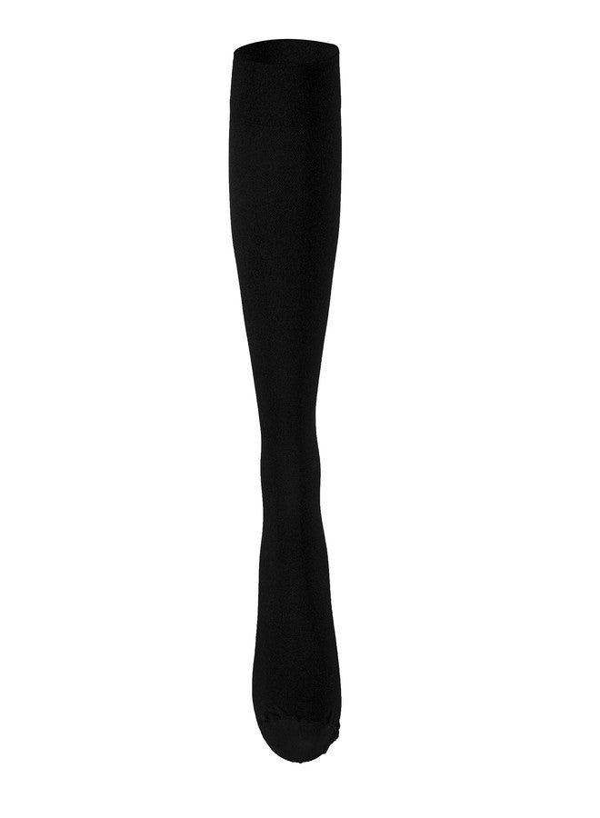 Truform HMNA 9808 Compression Stockings, Regular 15-20 mmHg, Below Knee BK, Men or Women, Closed Toe, Black, X-Large - Image 2