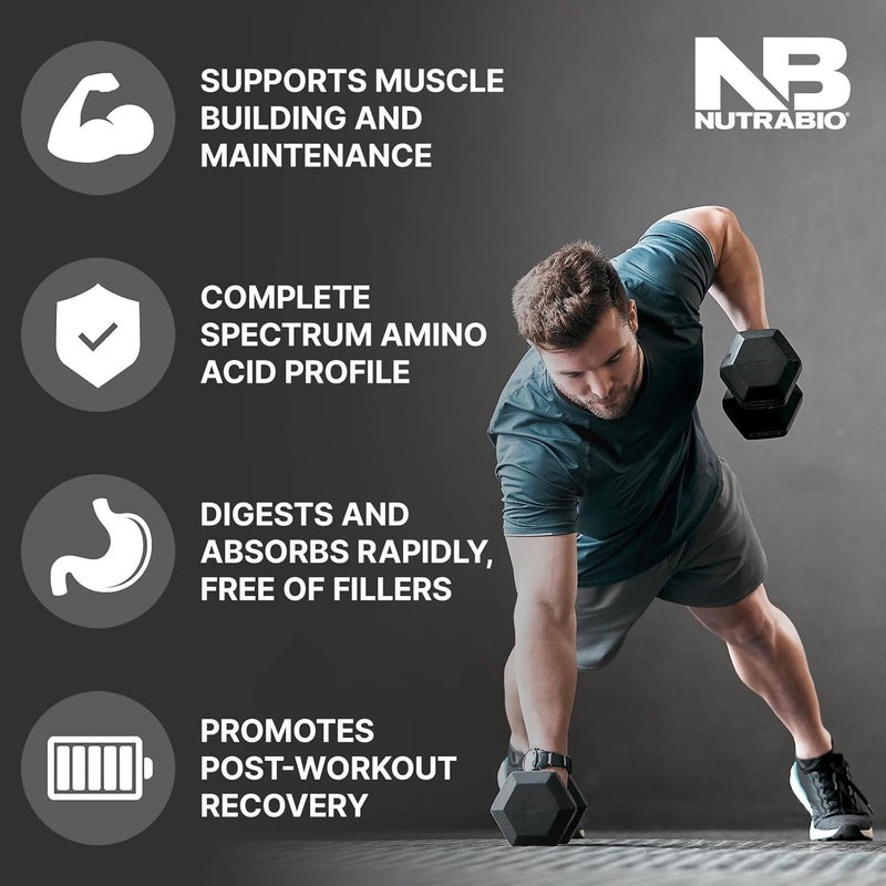 NutraBio Classic Whey Protein Powder  No Fillers Artificial Colors Preservatives  Low Glycemic Index  Strawberry Shortcake 5 Pounds - Image 4