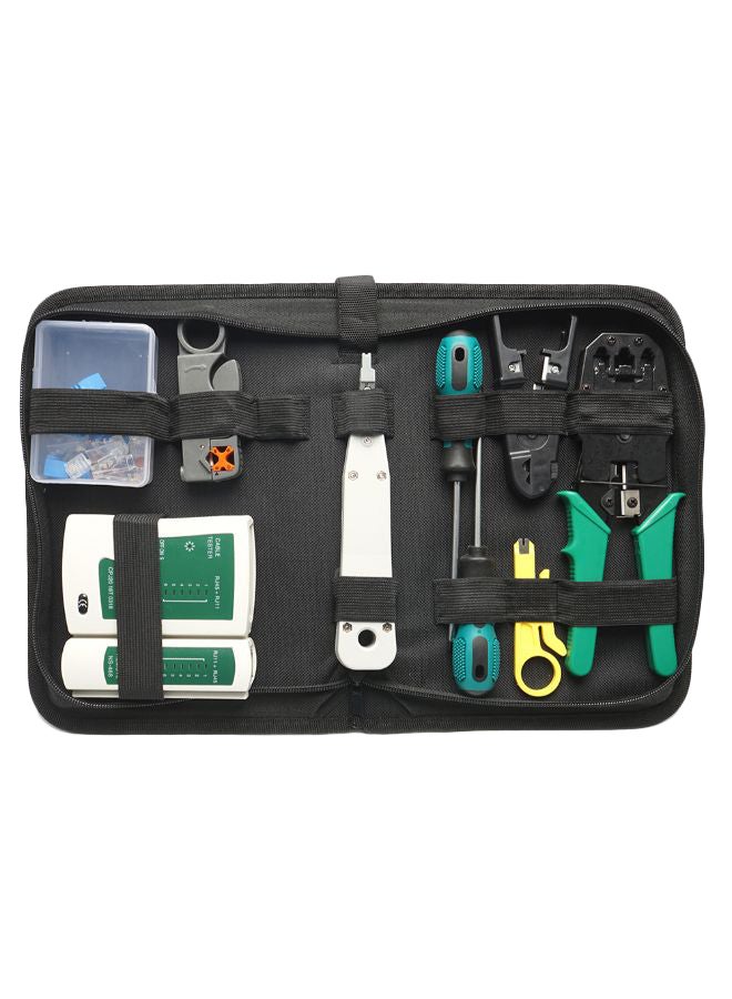 26-Piece Portable Ethernet Network Tool Set Multicolour
