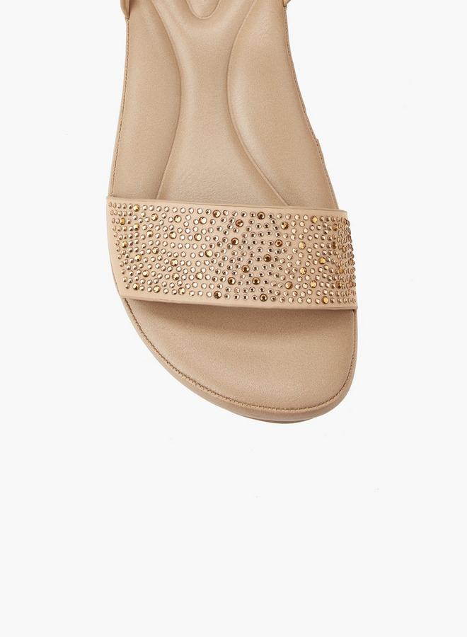 Le Confort Women Embellished Ankle Strap Sandals - Image 4