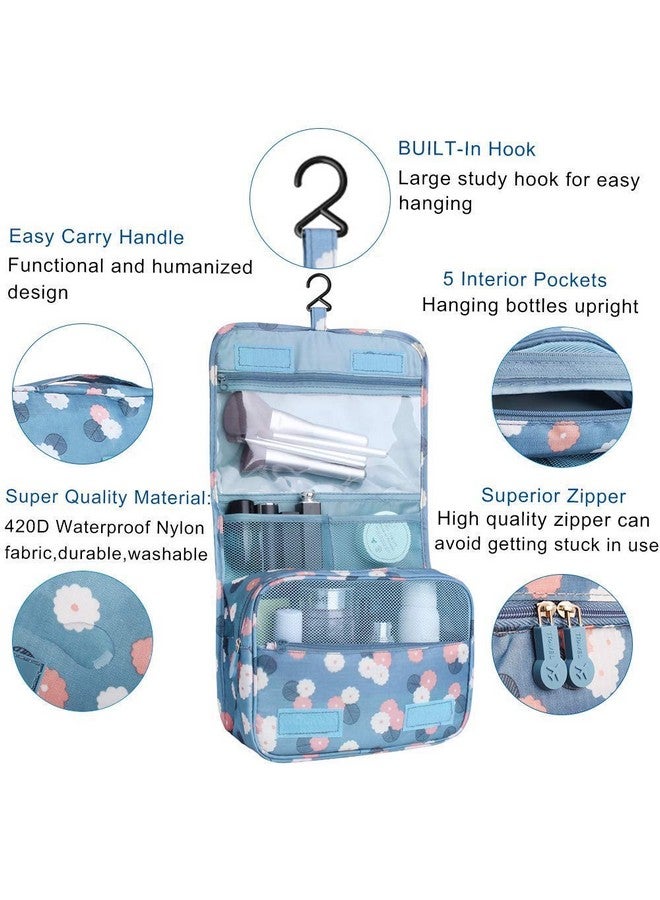 PRISMAXIC Travel Organizer Bag Accessory Zipper Toiletry Portable Cosmetic Makeup Case Travelling Storage Pouch for Women Inner Ware Make Up Brush Kit Holder- Multicolor - Image 2