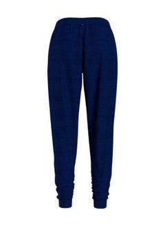 TOMMY HILFIGER Women's TH Original Cuffed Lounge Joggers - Cotton, Blue  - Image 3