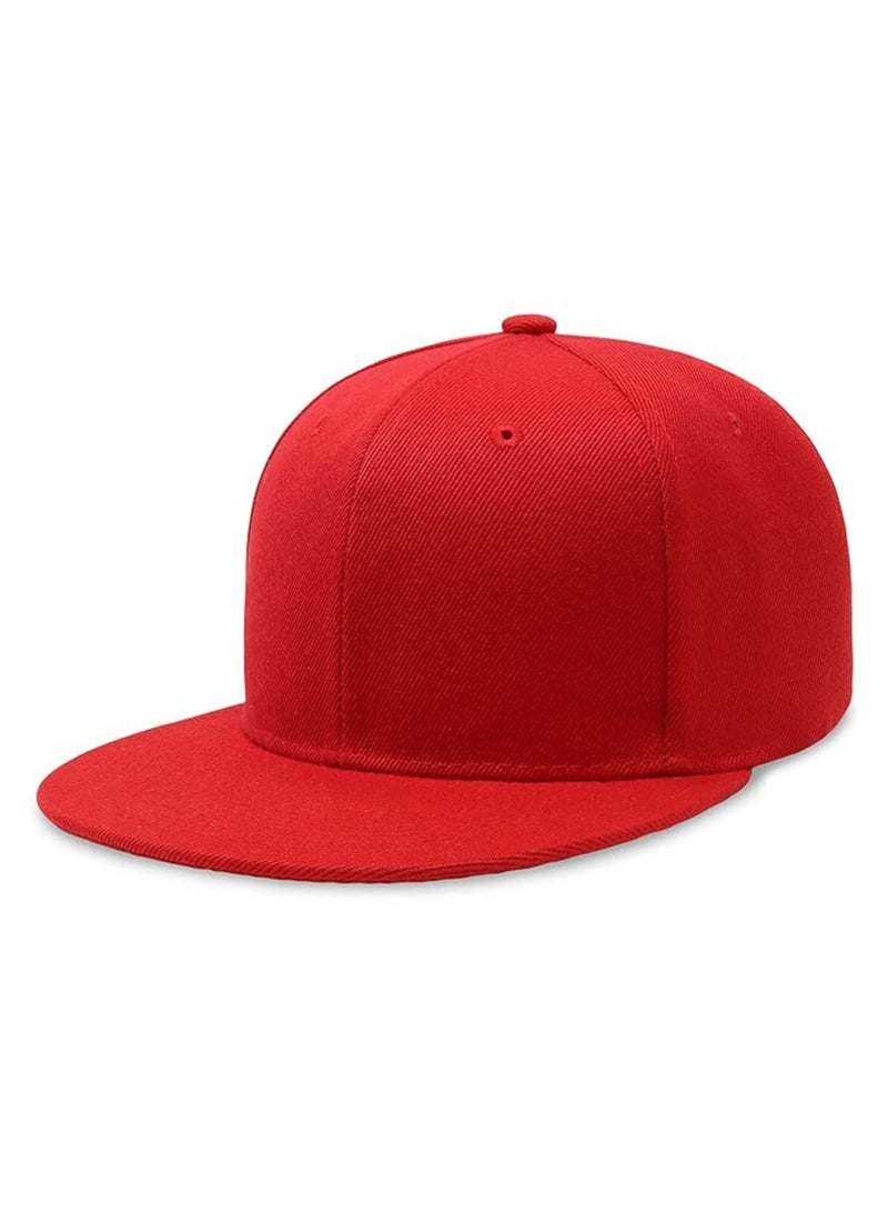 قبعة بيسبول Snapback Flat Bim Hiphop Hat - قبعة أبي للجنسين قابلة للتعديل للجري والتدريبات والأنشطة الخارجية في جميع الفصول - Image 1