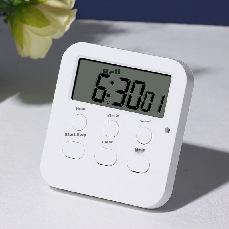 BJ Timer, Kitchen Multifunctional Baking Timer, Countdown Timer, Alarm Clock, Time Management Tool, Stand Model - Image 2