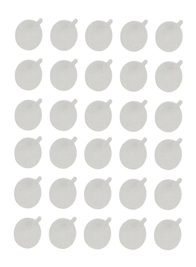 Honbay 600PCS Disposable Eyelash Glue Holder Pallet Sticker Waterproof Foil Eyelash Extension Glue Stickers Pads for Makeup (21mm) - Image 1