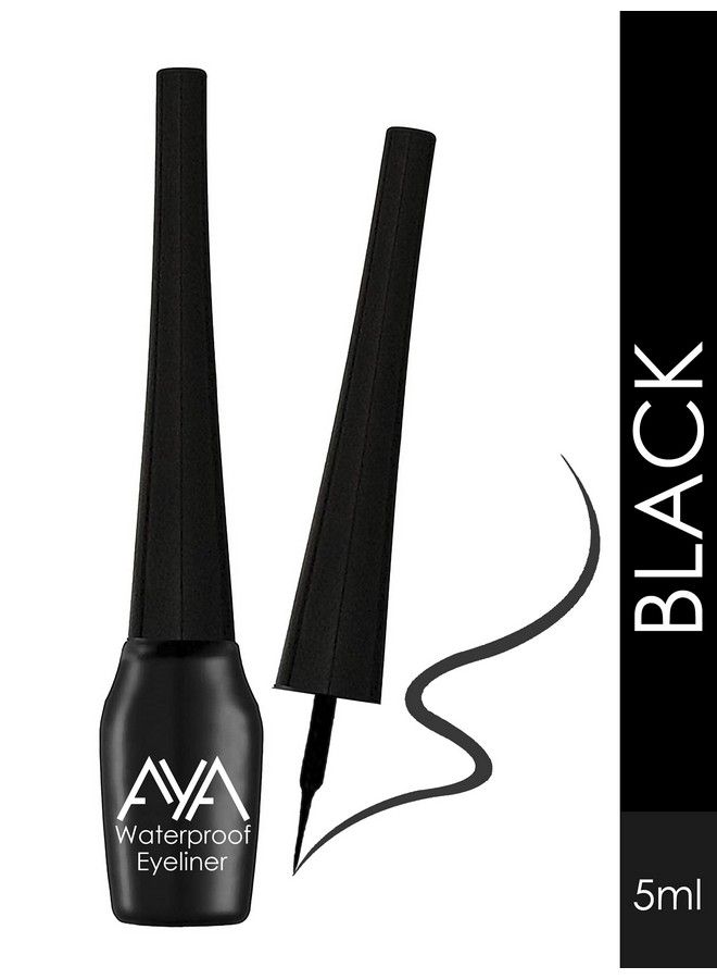 AYA Waterproof & Long Lasting Eyeliner Set Of 4 (Black Brown Blue Green) 20 Ml - Image 3