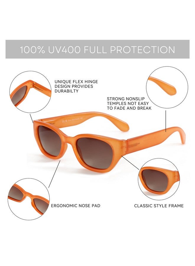 ZENOTTIC Trendy Narrow Rectangle Sunglasses For Women Small Fashion Polarized Cat Eye Sun Glasses Uv400 Protection - Image 5