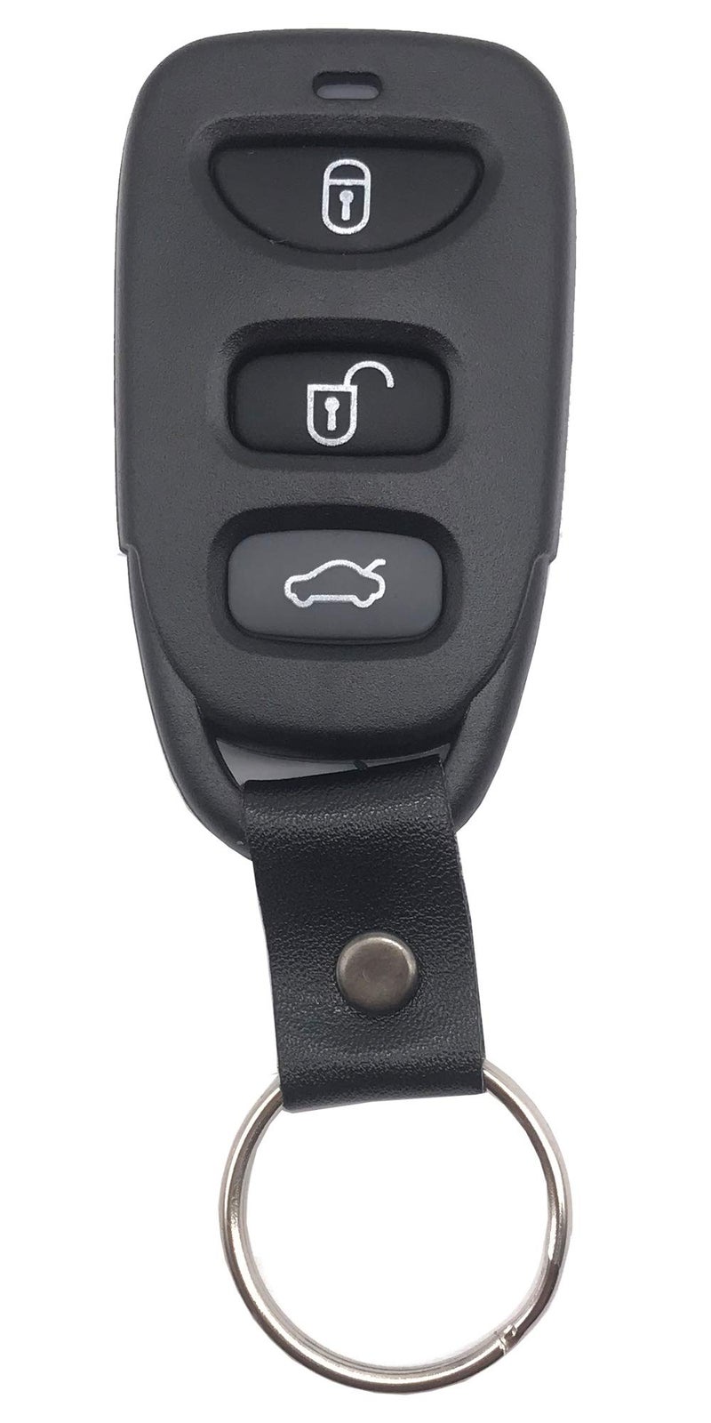 BTOZRF Replacement Key Fob Case Shell Fit for Hyundai Elantra Accent Sonata Kia Optima Keyless Entry Remote Car Key Housing Casing Outer Cover 3 Button + Panic (1) - Image 4