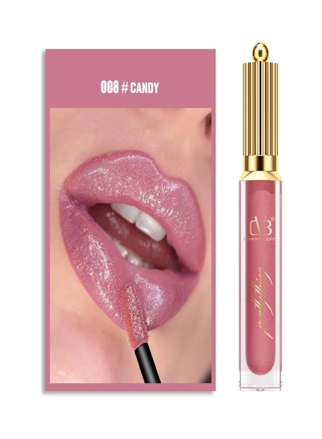 CVB Shimmer Bomb Lip Gloss with Vitamin E - Super Soft Pigment, Moisturizing, High Shine Finish | Non-Sticky & Nourishing Formula, C-158 - Image 3