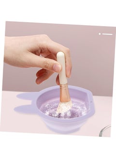 Generic 1  Pc Rabbit Silicone Scrubber Brush Cleaning Pad Foldable Makeup Brush Cleaners Makeup Puff Cleaners Bowl Makeup Brush Washing Tool Cosmetic Scrubber Mat Make up Carpet  - Image 5