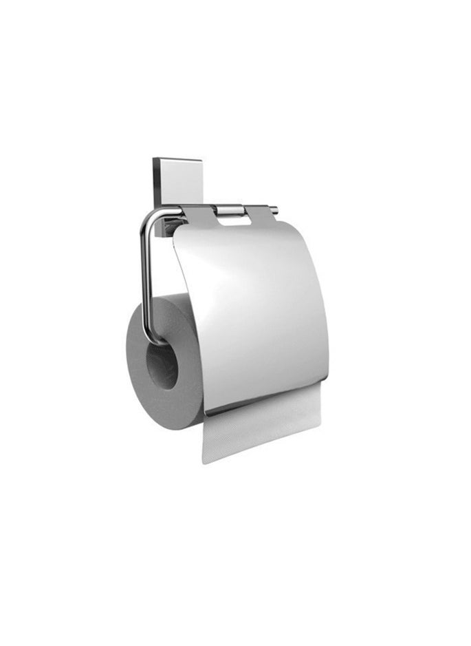 JAWAD - jawad Toilet Paper Holder 16×12 cm -Silver - Image 1