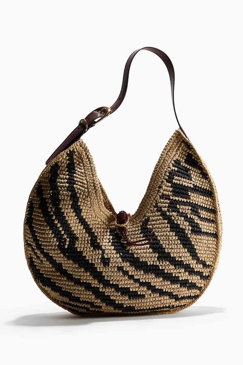 H&M Straw shoulder bag