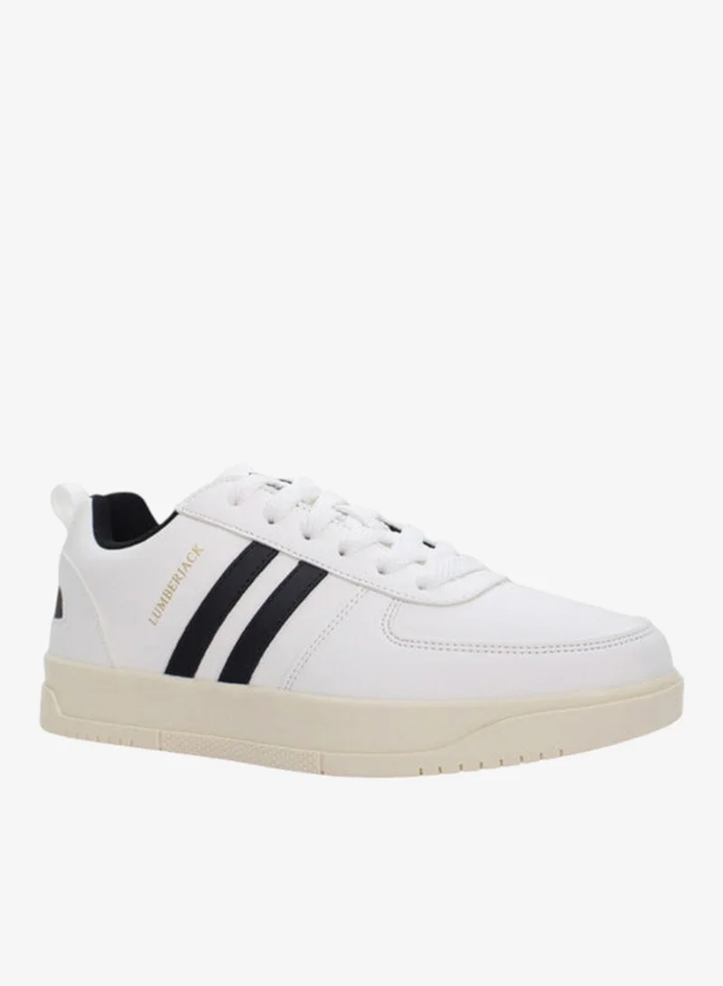 لامبرجاك أحذية رياضية نسائية برباط وقطع دانتيل