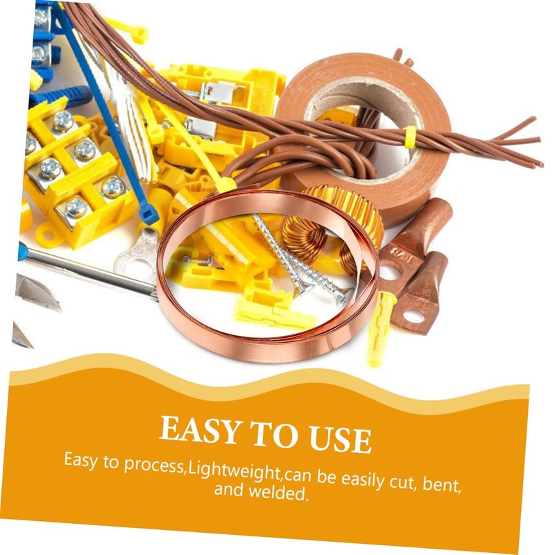 Pure Copper Sheet Roll 0 5mm Thick 300mm Wide For Roof Flashing DIY Crafts - Image 5