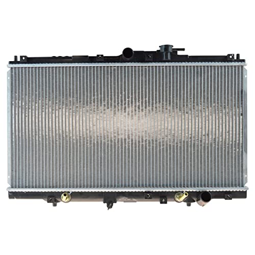 TRQ Radiator Assembly Aluminum Core Compatible with 97-99 Acura CL 94-97 Honda Accord 97-01 Prelude AC3010112 CU1494 - Image 3