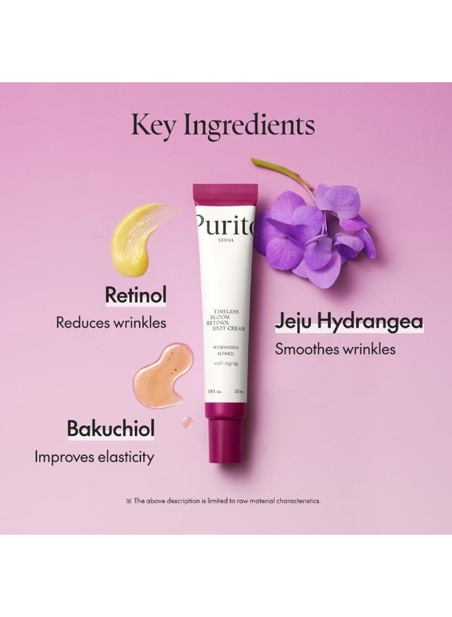 PURITO Seoul Timeless Bloom Retinol Spot Cream 30ml - Image 5